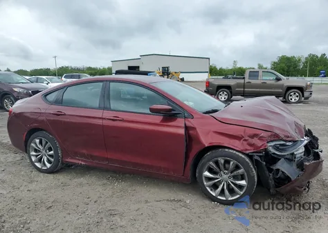2015 Chrysler 200 S z USA, uszkodzony, nr VIN 1C3CCCBB7FN729438